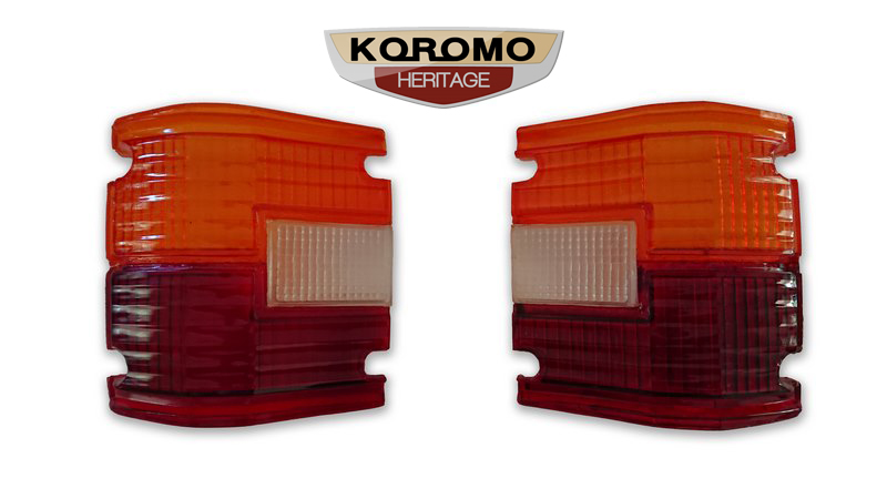 Tail Lamp Lenses suitable for Toyota Crown S50 Series Wagon and Pick-up 1969 to 1971