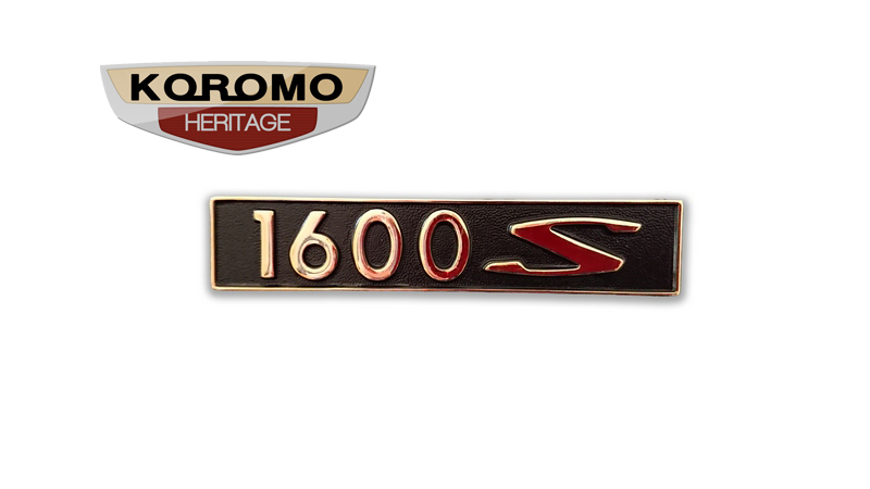 Toyota Corona 1600S grille badge RT40 and RT51