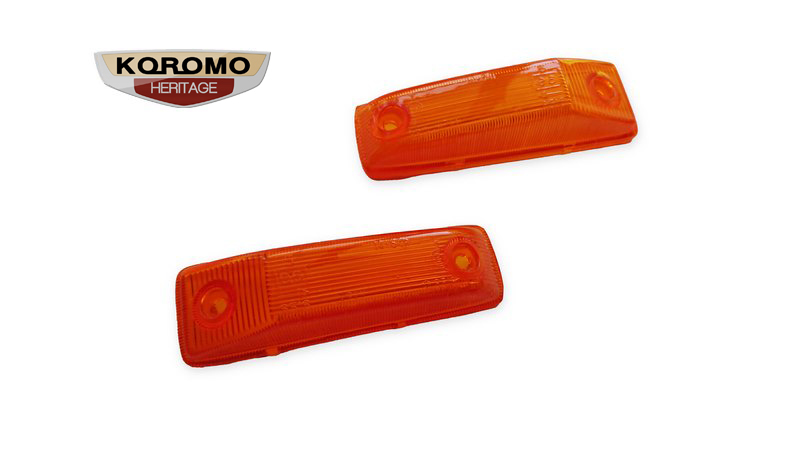 Side Marker Lenses in amber suitable for Toyota Celica A40 and A50 Second Gen Series B 