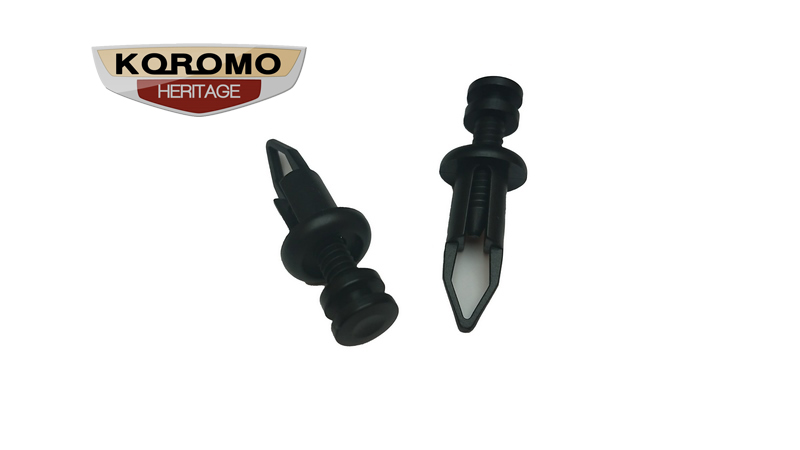 Toyota Front and Rear Bumper Bar 9mm Clips Pack (TH0521)