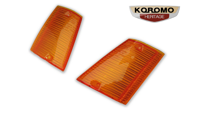 Toyota Celica A40 Front Corner Lamp Lenses 1977 to 1979