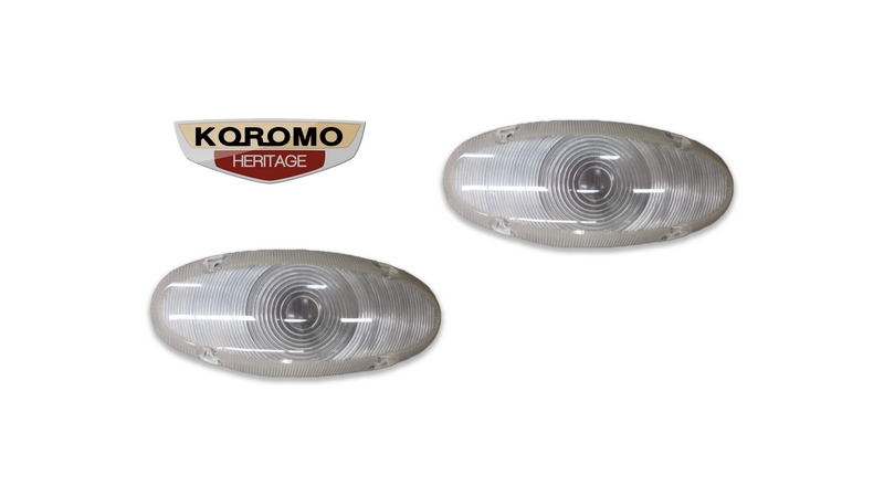 Front Indicator Lenses in clear suitable for Toyota Corona Tiara T20 T30 Series